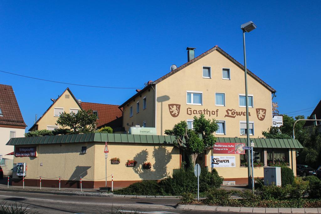 Hotel-Restaurant Und Gaestehaus Loewen Suessen Exterior photo